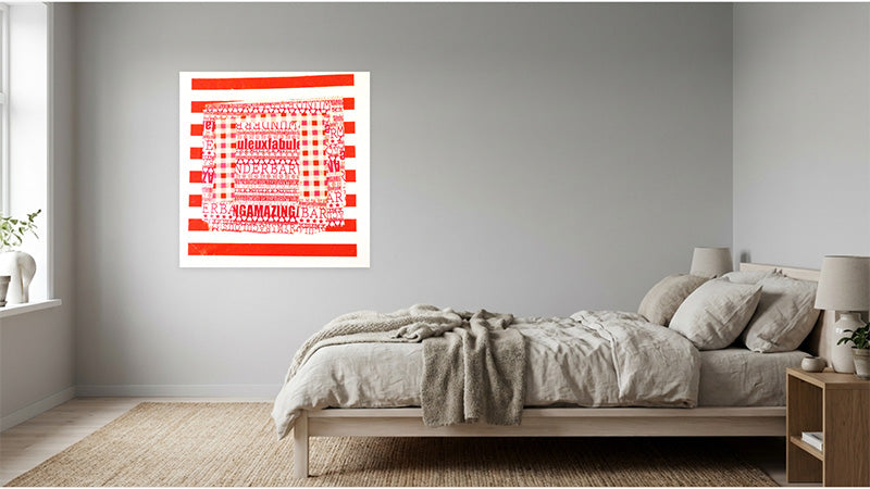 Wunderbar fantastic, screenprint