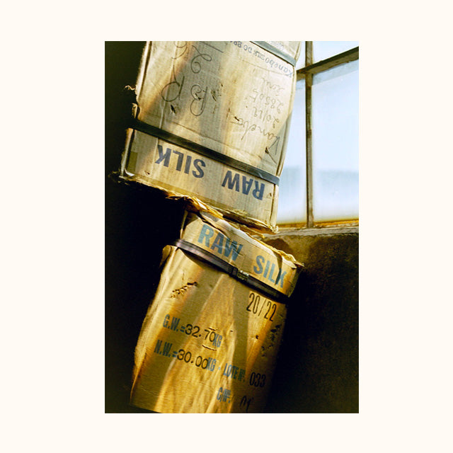 raw silk, silkfactory in france