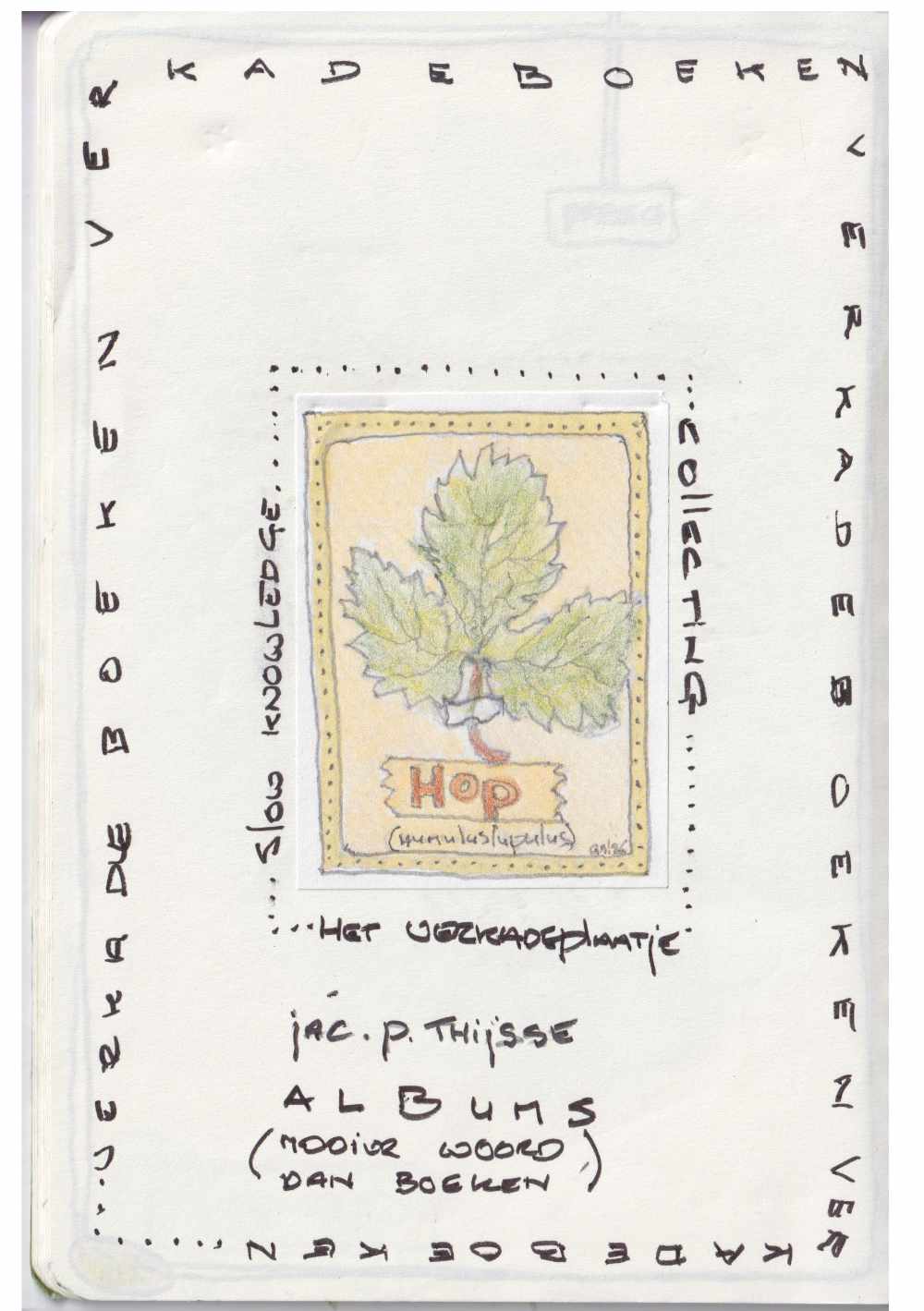 natural relations, tentoonstelling herman de vries, Galerie BlockC en ARTisBOOK Groningen